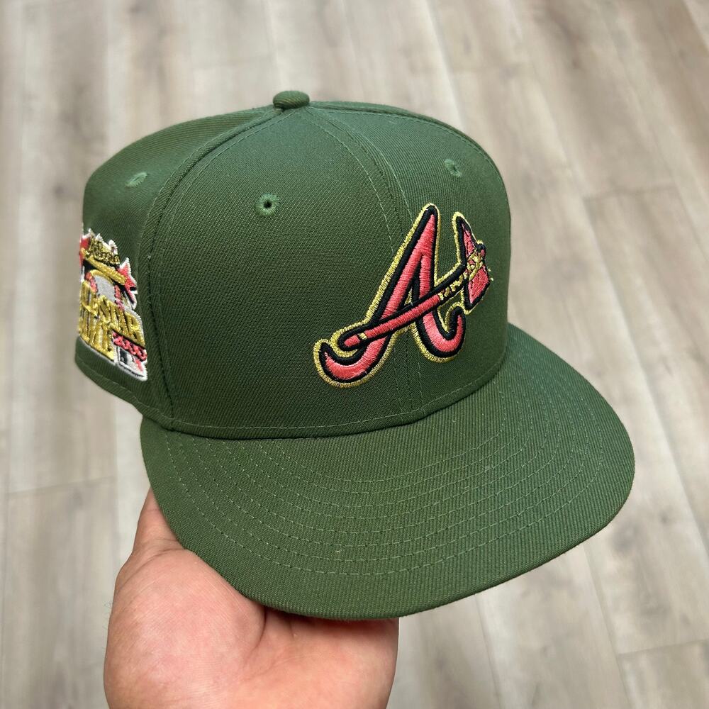 Atlanta Braves 2000 All-Star Game 59Fifty Fitted Hat Cap sz 7 1/4 B25
